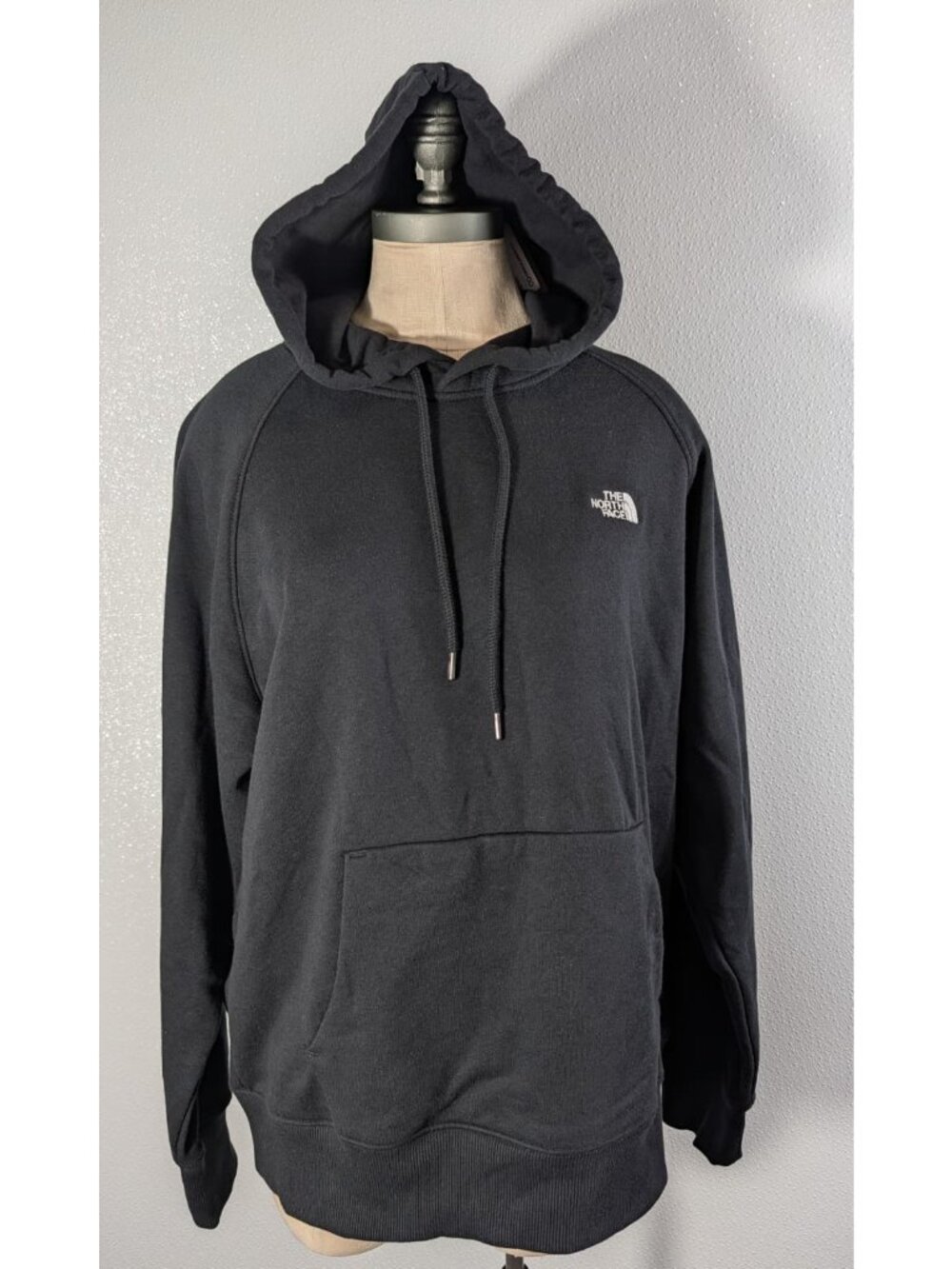 The North Face Womens Evolution Hoodie TNF Black Relaxed Fit Size L
